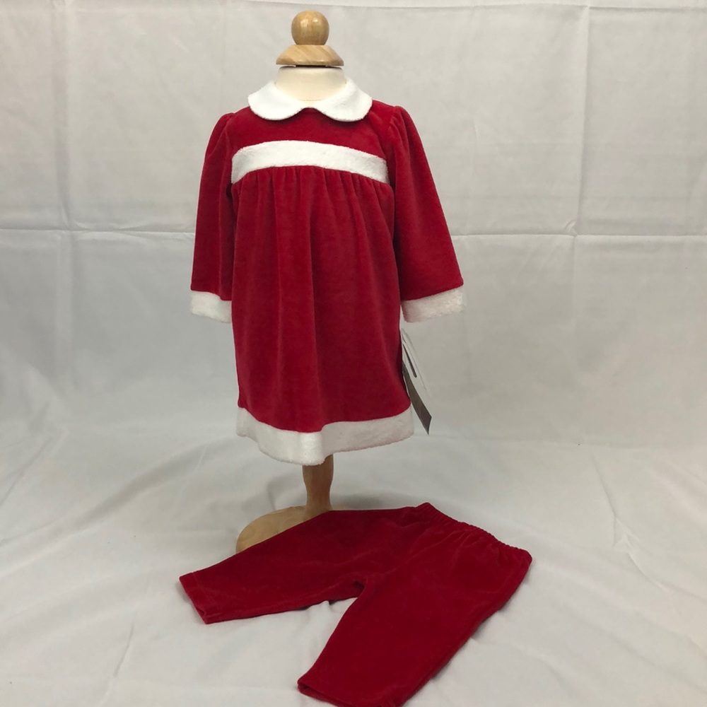 Kissy Kissy Dress with Leggings Christmas